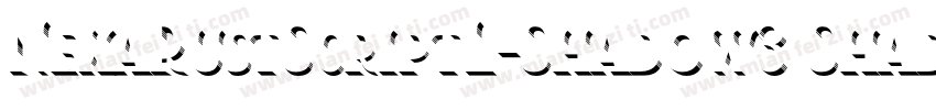 NexaRustScriptL-Shadow3 Shadow3字体转换